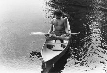 Bardy Jones contemplates Lutra S blade paddle in Blackhawk Proem.jpg