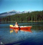 Relaxing on Una Lake  Mt Hughes & Needle Pt Ridge.jpg