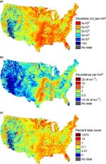 Maps-of-a-areal-distribution-of-lake-shoreline-shoreline-mkm-2-b-lake-density.jpg